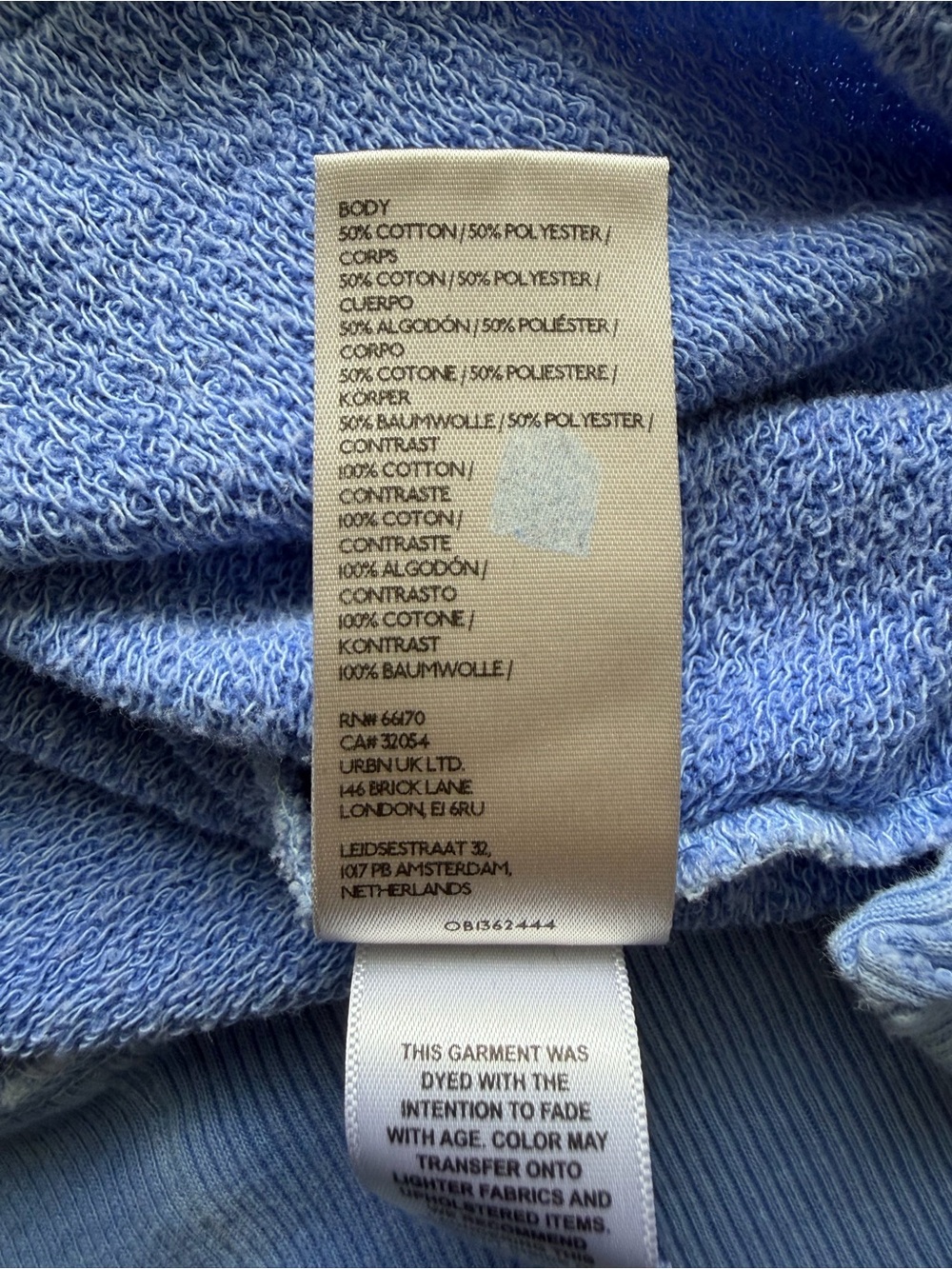 Free People We The Free Camden Oversized Sweatshirt Mountain Spring S - Picture 10 of 11